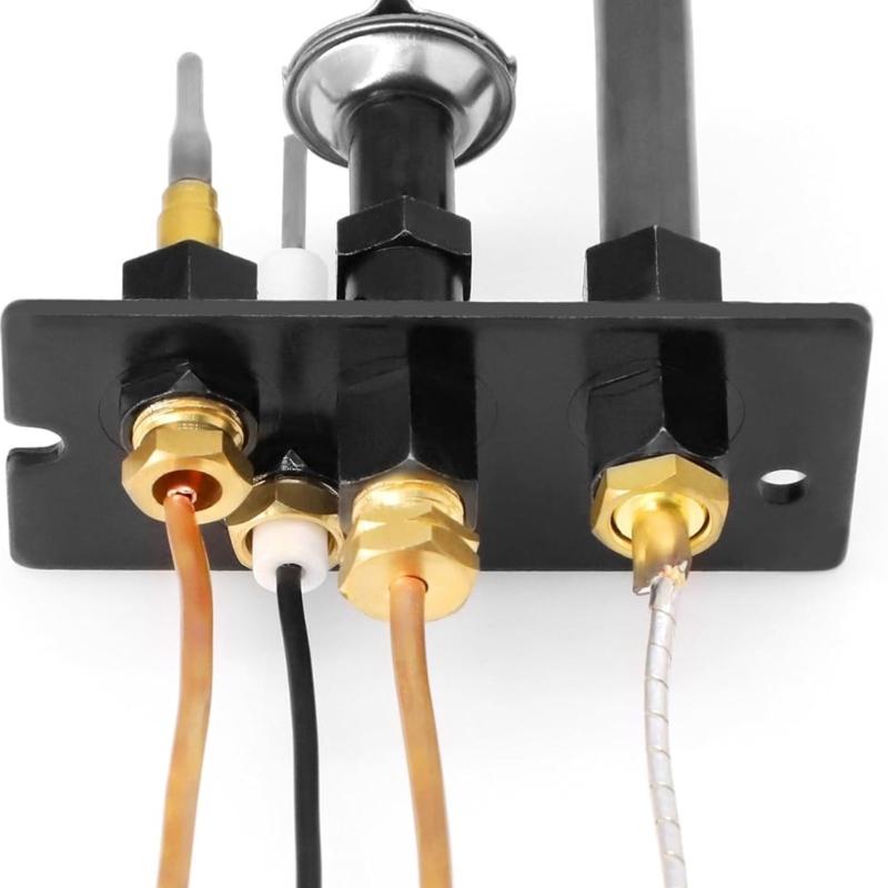 Fireplaces Pilots Light Ignition Kits 10002265 Gas Pilots Assembly Include Pilots Tube, Thermocouple and Ignitor Wire