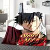 1pc Kuroo Tetsurou Blanket with Custom Name, Gift, for Men and Women, Soft Blanket, Good for Sofa Bed Couch Travel, Lightweight Flannel Blanket