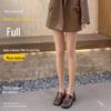 Thickened Nude-Effect Velvet Pantyhose for Autumn/Winter – Warm Bare-Legs Look In Flesh Tone.