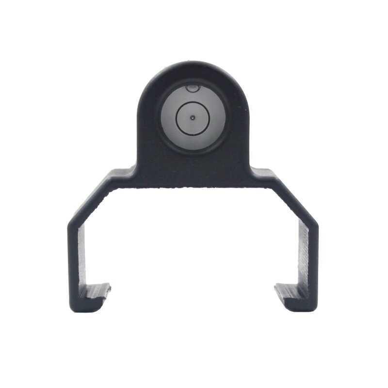 Snap-on Vertical Bubble Level Ruler - Plastic, Easy Installation