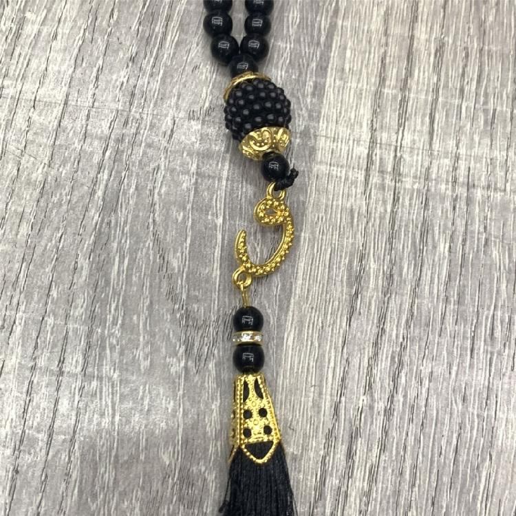 99 Rosary Beads with Counter Tasbih Prayer Beads Wrap Bracelets Necklace Eid Prayer Beads for Men Women Eid Jewelry