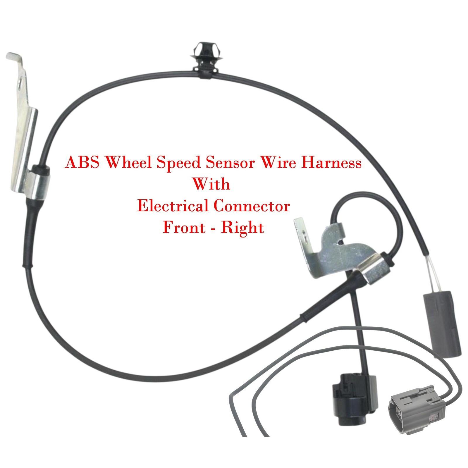 ABS Wheel Speed Sensor Wire Harness & Connector Front Right Fits Mazda RX8 04-11