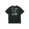 Li Ning X Disney T Shirts Men's New Standard Black Crew Neck Moderate Straight Fit AHSQ517-1