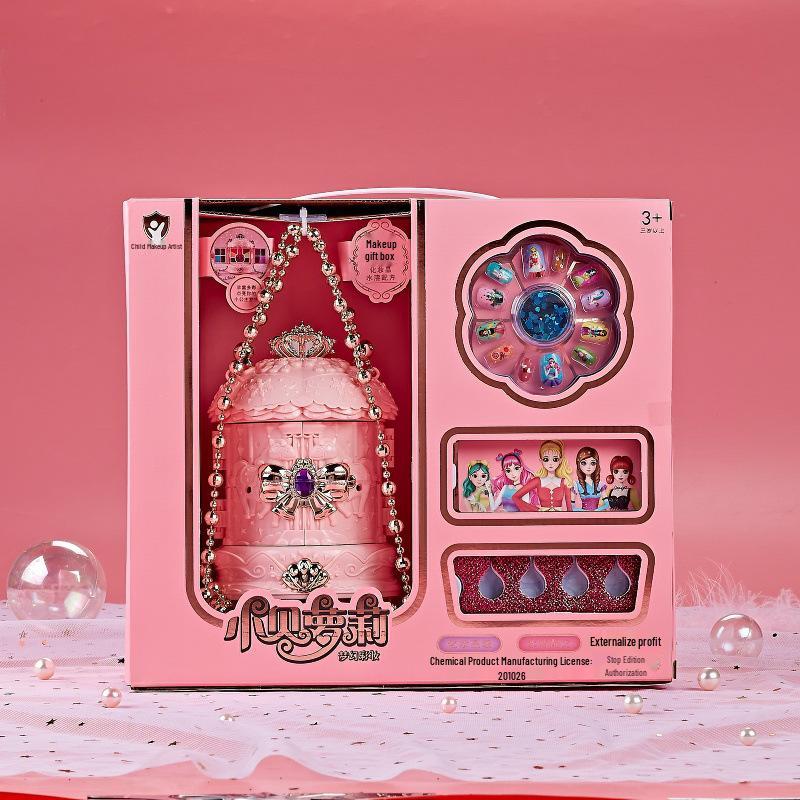 Kids' Makeup Set: Lipstick Toy for Girls Aged 3-6 – Pretend Play Kit