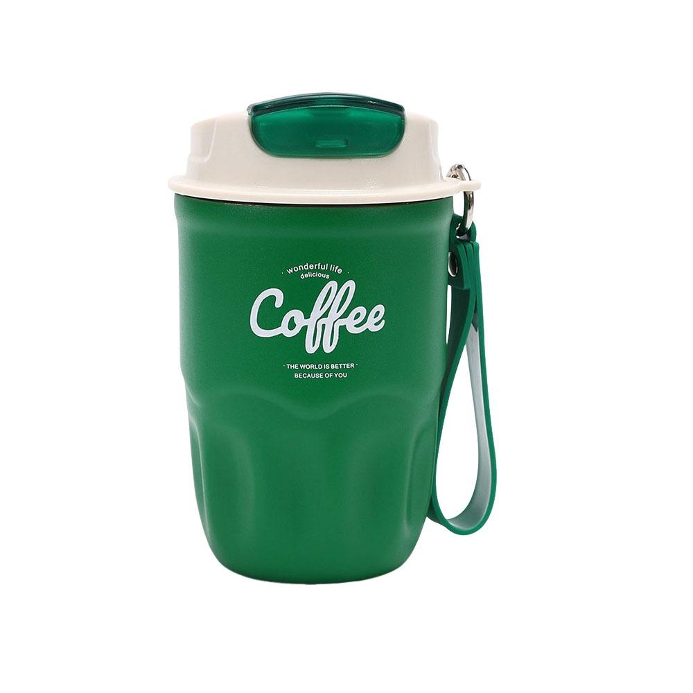 

Fashion Stainless Steel Tumbler Portable Heat and Cold Insulation Thermal Mugs Car Water Cup 50ml зелений