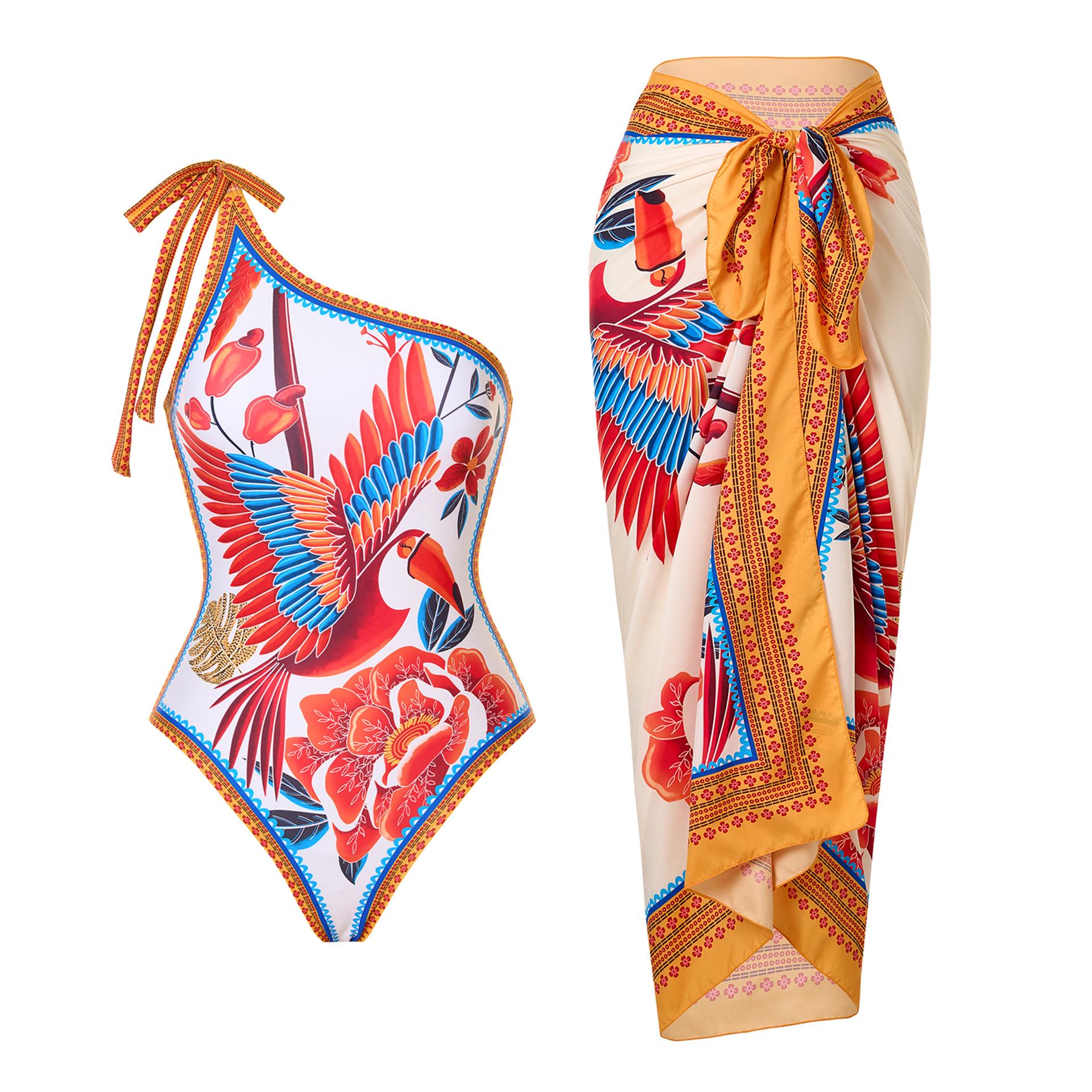 

2025 Купальник на одно плечо с завязками: Бестселлер Сексуальные купальники для молодых женщин L