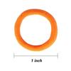 100 baby girl hair ties, cotton toddler hair ties, small seamless headbands, elastic cute hair accessories