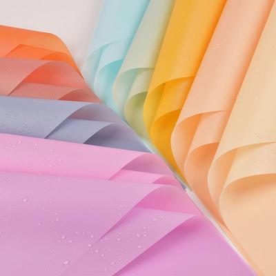 Qixi Festival Han Su Matte Gold Fresh Flower Bouquet Wrapping Paper