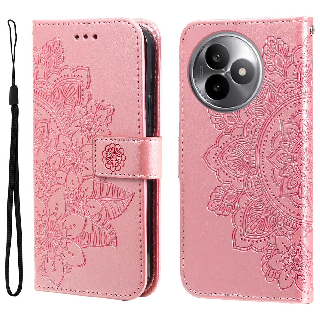For Xiaomi Redmi K80 Ultra 5G Case Floral Pattern PU Leather Wallet Stand Phone Cover