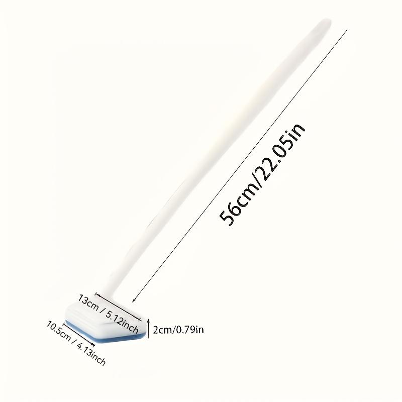 Sponges Shower Cleaning Brush, Handle with Interchangeable Heads - Detachable Floor And Wall Scrubbing Brush