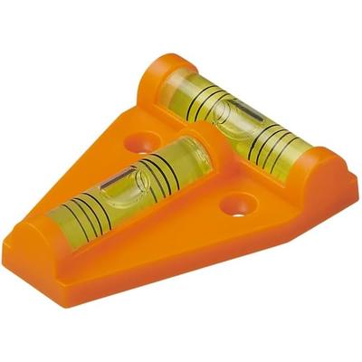 Magnetic T-Spirit Level Cross Spirit Level with Magnet Mini Spirit Level Pyramid Suitable for Camping, Caravan, Motorhome and Caravan Magnetic