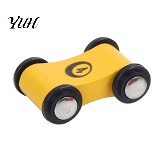 Lernspielzeug für Kinder Holz Mini Rennauto Kleinkinder, Rückziehfahrzeug mit Nummer Sicher Massivholz Vorschulfahrzeuge Kognition, Hand-Auge