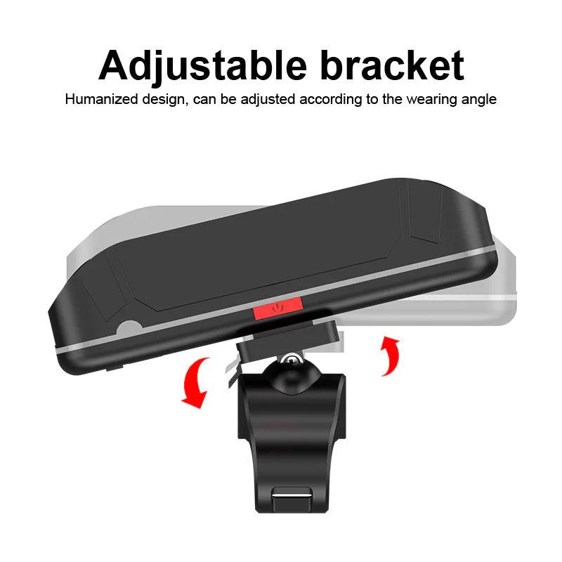 Mini Led Bicycle Tail Light Waterproof Rear Lamp Energy Saving Bright Light 120° Adjustable Cycling Safety Light