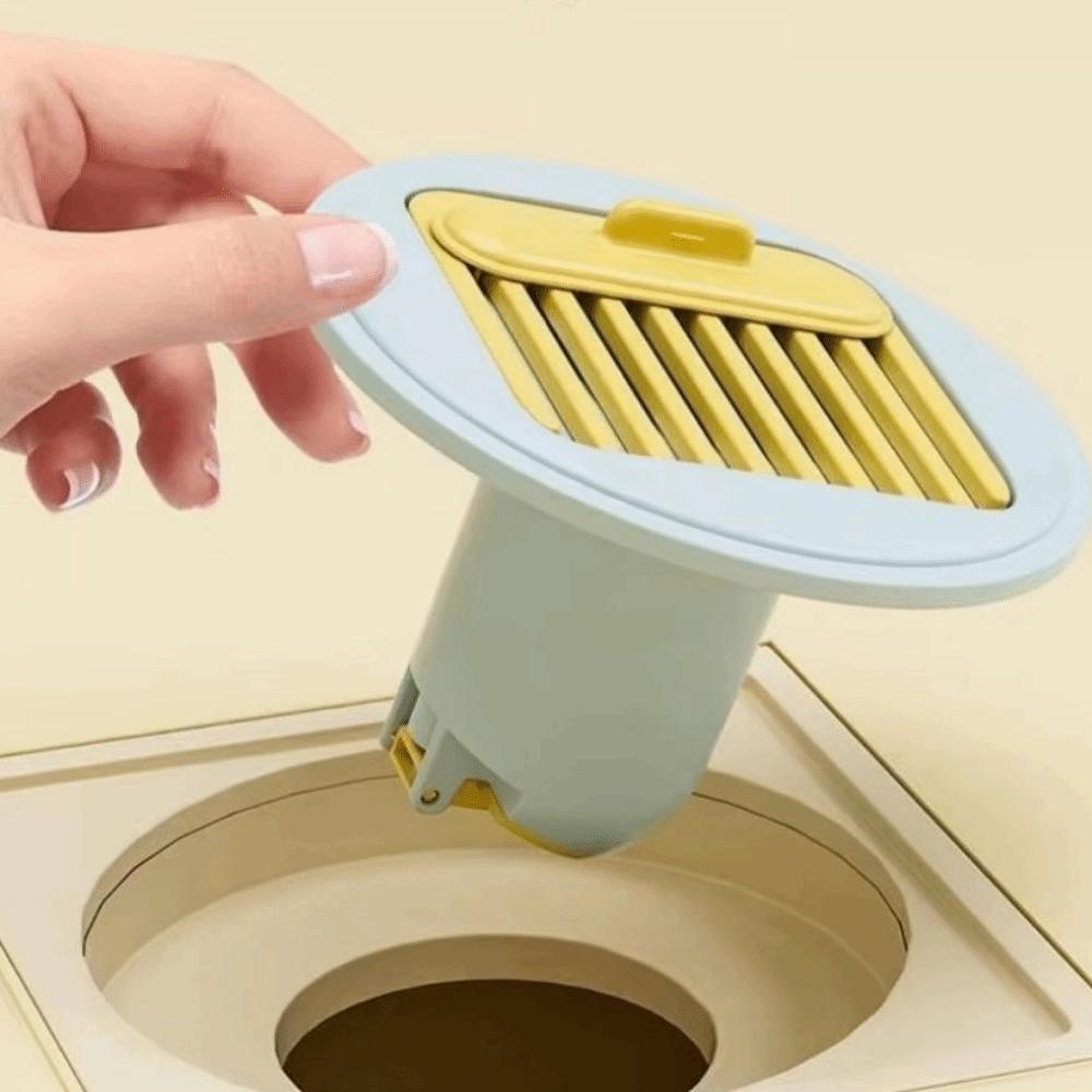 Auto-Close Odor Proof Floor Drain Anticlogging Sewer Strainer Floor Drain Core  Indoor Home
