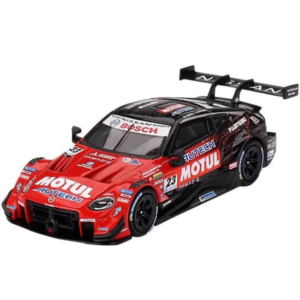 MINI GT Nissan Z GT500 NISMO SUPER GT Series 2023 MOTUL AUTECH Z Finished Model 1/64 #23 (Left-hand drive)