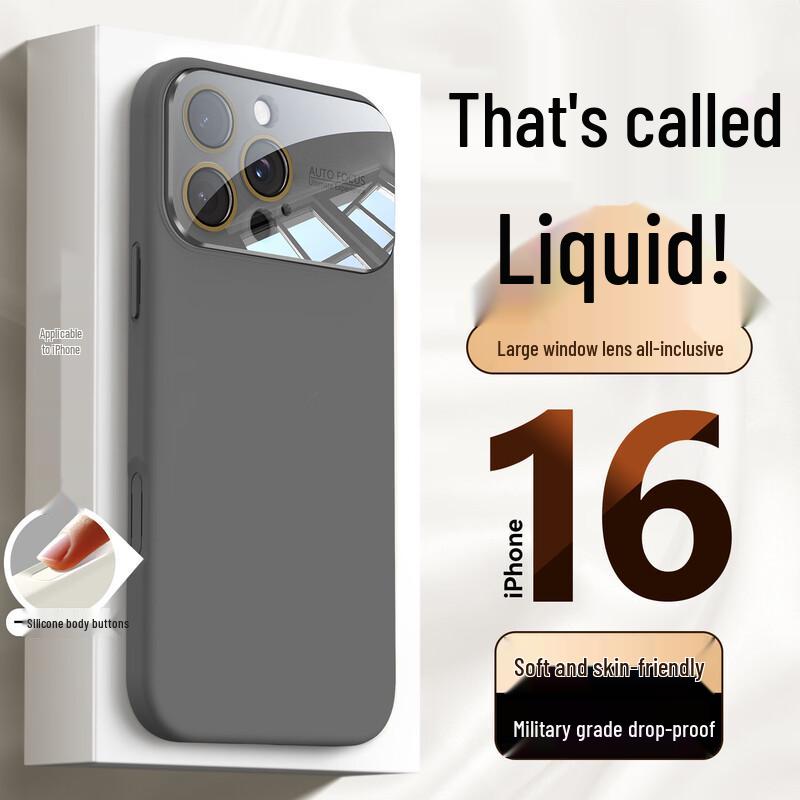 GURRS Liquid Silicone Case for iPhone 16 Pro Max