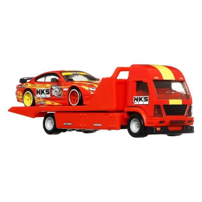 Hot Wheels - Vehicle and Transporter (random Pattern) - Truck / Small Car - From 3 Years FLF56