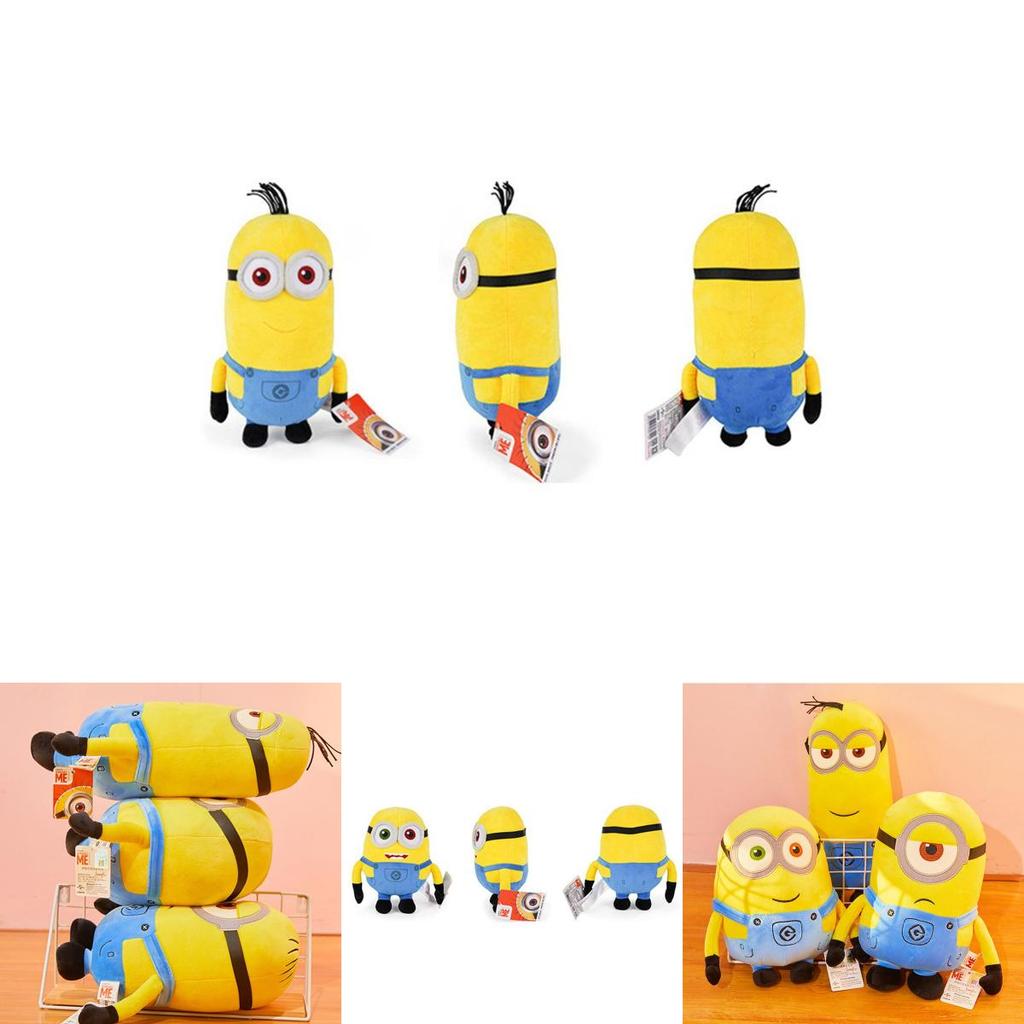 Despicable Me Minion Plush Toy Stuart Kevin And Bob Soft And Cute Children's Gift