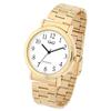 Montre - Q&Q - Homme Doré Métal - 41 mm - Bracelet acier inoxydable doré - Quartz Miyota 2035