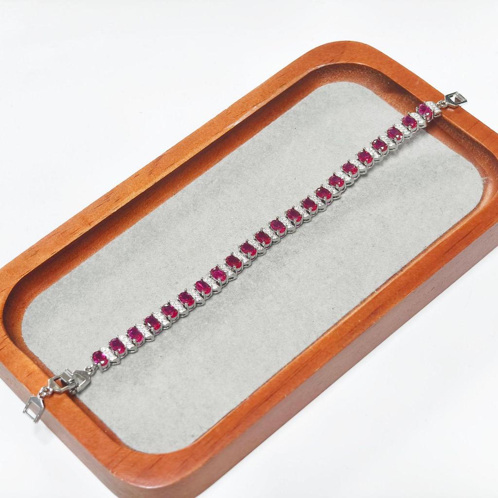 Gesi Luxurious Oval Women's Zirconium Bracelet - Elegant, High-End & Versatile Fashion Accessory.