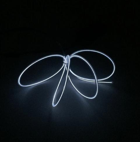 DIY LED Streichholz Streifenlichter Nachtshow Rüstungslicht Bühnenperformance LED Leuchtender Strichmännchen Kostüm EL Draht Kleidung Herren