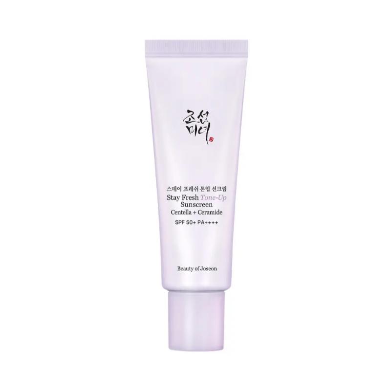 [Beauty of Joseon] Stay Fresh Tone Up Sonnencreme Color Correcting LSF50+ PA++++ 50ml Purple