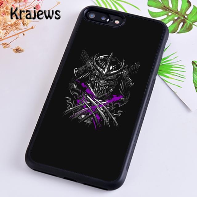 Samurai Mask Helmet Phone Case Cover For iPhone 17 Air 16 15 14 plus 12 13 pro max coque Shell Fundas