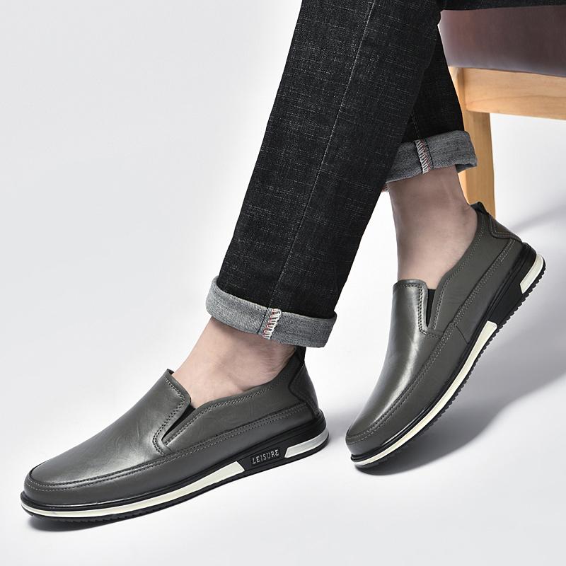 Fashion New Arrival Male Business Shoes Elegantes Male Comfortable Walking Shoe Classic Mens All-match Loafers Mens Slip On Office Shoes