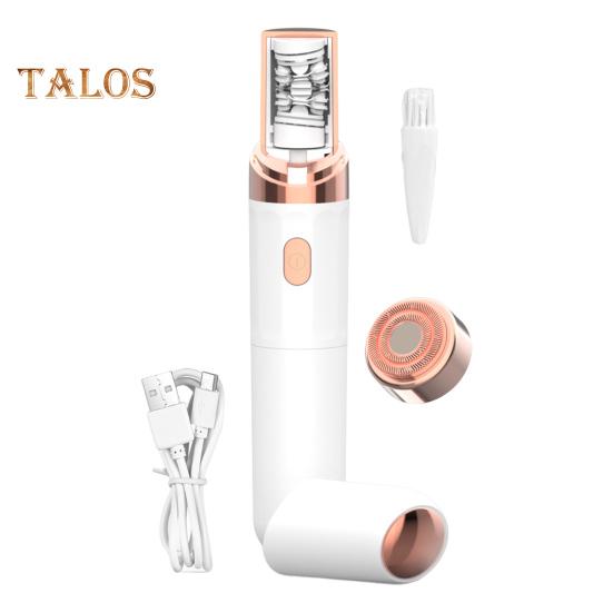 

Женская электробритва со светодиодом IPX5 водонепроницаемая портативная эпилятор для лица, тела, зоны бикини, рук, ног, бритва, триммер белый