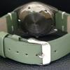 SEIKO 5 AUTOMATIC VINTAGE JAPAN MENS GREEN COLOR DIAL WATCH a701561-5