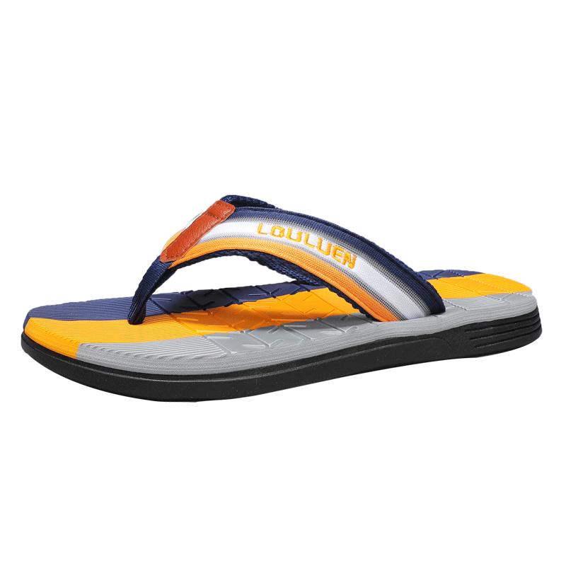 Men Flip Flops Fashion Mens Sandals Outdoor Soft Summer Slippers Size 39-45