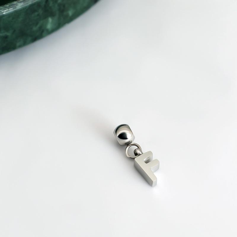 

Ожерелье из букв своими руками: Подвеска с 26 английскими буквами, выдвижная цепочка, персонализированные аксессуары с одной подвеской