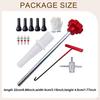 Quick Change Tire Valve Tool Kit Stem Puller Easy Installation Removal for Trucks
