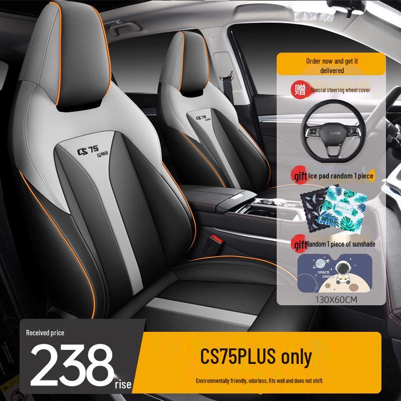 Cojín Universal para Asiento de Coche para Todas las Estaciones para Changan CS75 PLUS 2ª/3ª Generación - Cobertura Completa