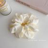 Spring & Summer French Leather Hair Tie for Women - High-End Flower Ponytail Accessory