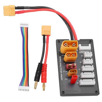 XT60  Parallel Charging Board  Battery Charger 2S‑6S Parallel Balanced Charging Adapter