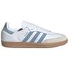 Adidas Samba OG White Ash Blue Gum Women Sneakers Cloud-White Alumina JS1391