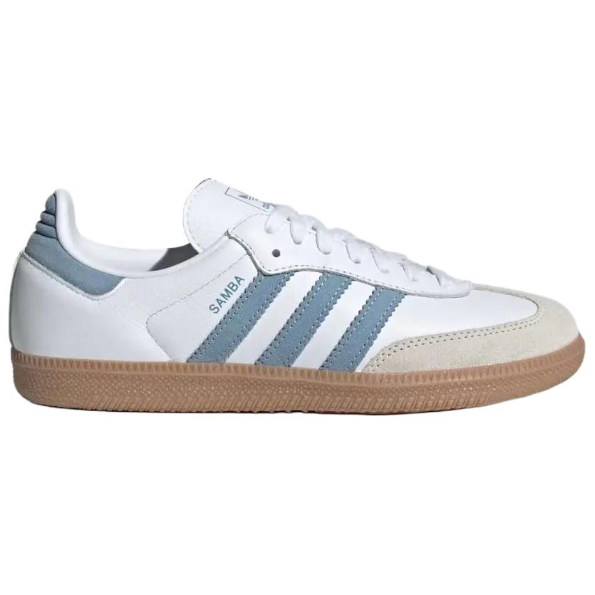 Adidas Samba OG White Ash Blue Gum Women Sneakers Cloud-White Alumina JS1391
