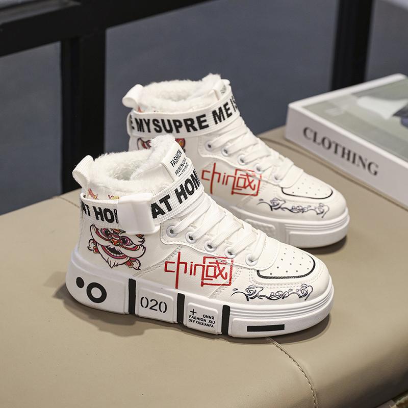 TUINANLE Original Winter Warm Men Plus Snow Sneakers Soft Sports Casual Outdoor Men Sneakers Cotton Walking Shoes