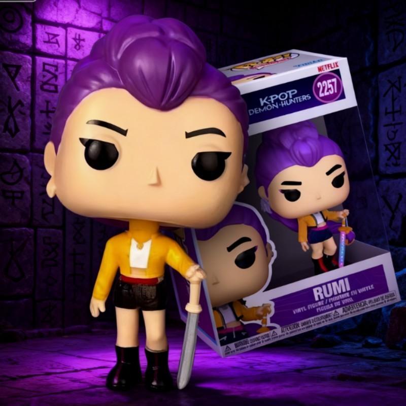 Silikon Derpy Anime Sammlermodell – KPop x Demon Slayer Zoey Rumi Mira Jinu Figur, Limitierte Geschenkidee für Erwachsene Kinder