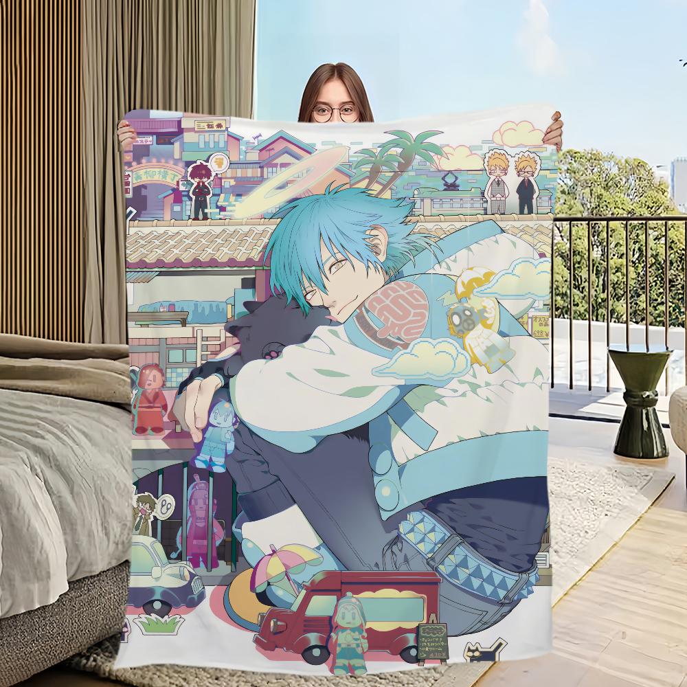 Gra Anime D-DRAMAtical M-Murder Koc Przyjazny dla skóry komfortowy ciepły miękki pluszowy koc odpowiedni sofa salon biuro sypialnia