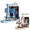 Raumschiff Shenzhou Rakete Baustein Puzzle Spielzeug Für Kinder Langlebiges Abs Material Komplexes Design