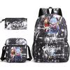 Yuanshen Backpack 3 Pieces/set Girls Boys Travel Shoulder Bag School Backpack