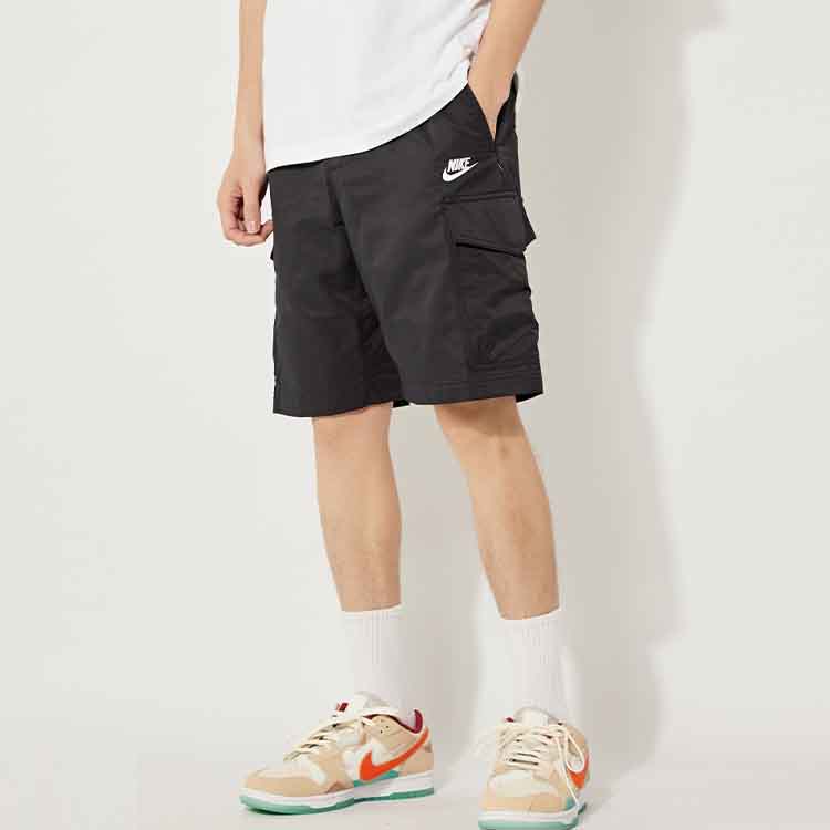 Nike Sportswear Cargo Shorts Men Bottoms Black DD4729-010