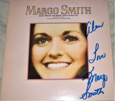 LP Record MARGO SMITH - Don't Break The Heart That Loves Yo BSK3173 Warner Bros. Re 1978 UK Pop Used
