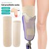 Prosthetic Stump Shrinker Below Knee High Elasticity Thickened Gel Prosthetic Sleeve Prosthetic Gel Sleeve Socks Stump Shrinker