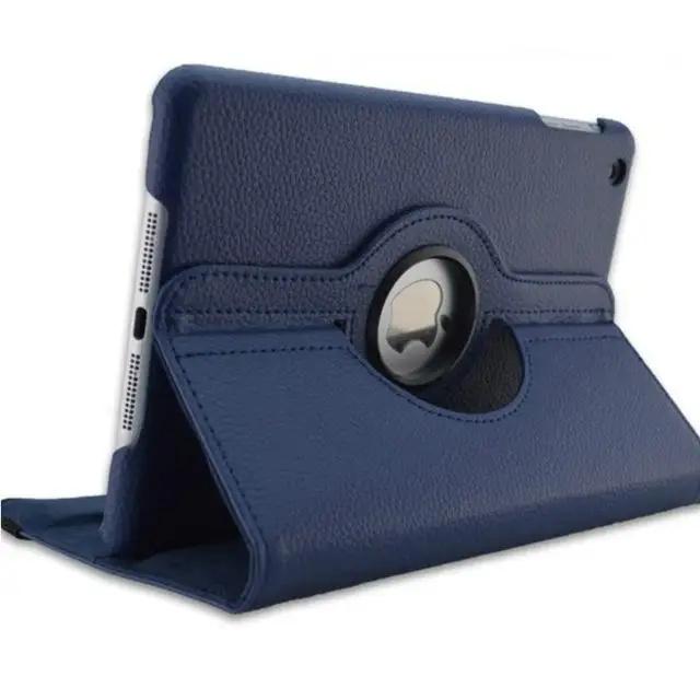 

360 Rotating Case for iPad Pro 11 2022 2021 iPad Air 1 2 3 10.5 4 5 10.9 iPad 9.7 5th 6th 10.2 7th 8th 9th 10 10th Tablet Cover iPad Mini 4 5 темно-синий