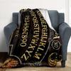 Ouija Board Flannel Blanket Throw Blanket Soft Warm Sofa Bed Camping Home Decor Unique Christmas Gift C926473