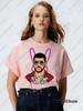 2026 Summer Badbunny Bowl Halftime Show Tshirt For Fans Bunny Football Bad Benito Tshirt For Wounisex Unisex Oversized Y2k Sports Top