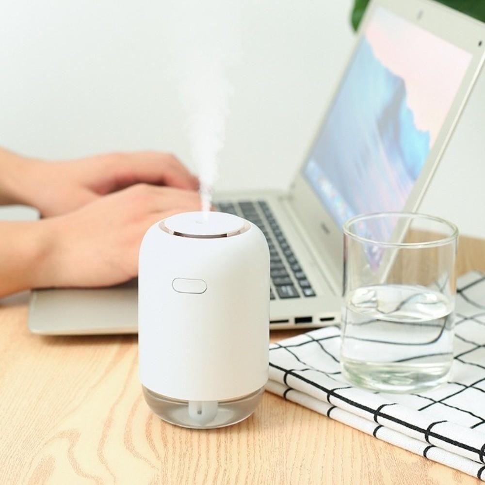 Silent Operation Portable Mini Humidifier Fine Mist Water Replenishment  Office